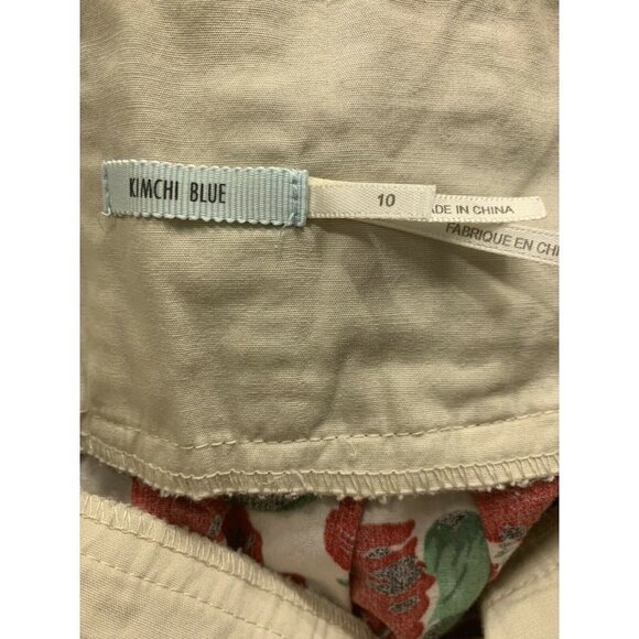 Kimchi Blue UO Size 10 Pleated Floral Boho - Picture 7 of 8